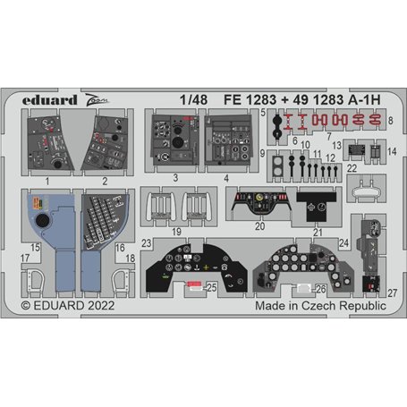 Eduard ZOOM 1:48 A-1H dla Tamiya