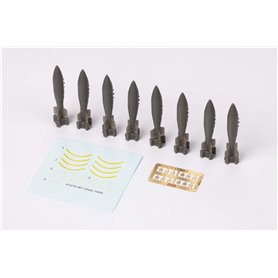 Eduard 1:72 British 1000lb Retarded Bombs W_960 Fuse
