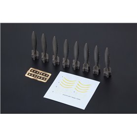 Eduard 1:72 British 1000lb Retarded Bombs W_960 Fuse