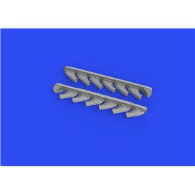 Eduard 1:72 P-51b/C Exhausts Stacks Print