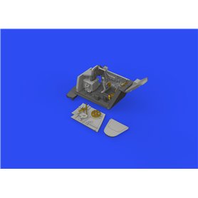 Eduard BRASSIN PRINT 1:72 Kokpit do S-199 ERLA CANOPY dla Eduard