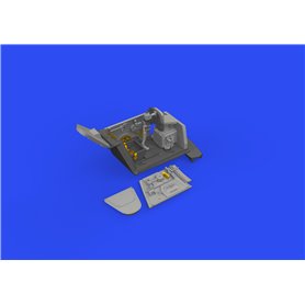 Eduard BRASSIN PRINT 1:72 Kokpit do S-199 ERLA CANOPY dla Eduard