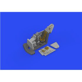 Eduard BRASSIN PRINT 1:72 Kokpit do S-199 BUBBLE CANOPY dla Eduard