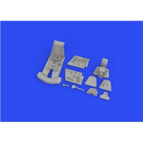 Eduard BRASSIN PRINT 1:72 Kokpit do S-199 BUBBLE CANOPY dla Eduard