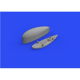 Eduard BRASSIN PRINT 1:72 Zbiornik paliwa 42GAL VENTRAL DROP TANK do Grumman F4F dla Arma Hobby