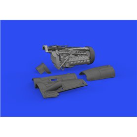 Eduard BRASSIN PRINT 1:72 Silnik do S-199 dla Eduard