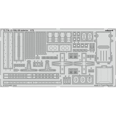 Eduard 1:72 Elementy zewnętrzne do C-130J-30 dla Zvezda