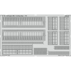 Eduard 1:72 Klapy do Wellington Mk.II dla Airfix