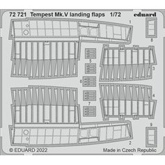 Eduard 1:72 Klapy do Hawker Tempest Mk.V dla Airfix