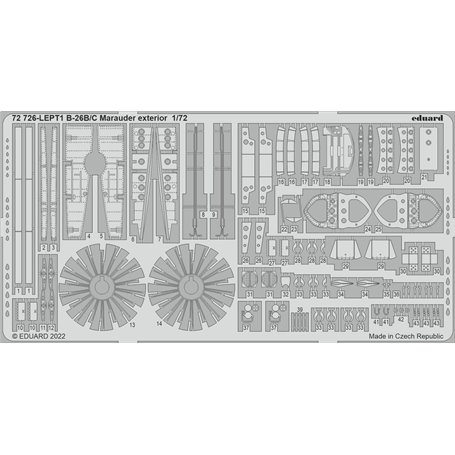 Eduard 1:72 B-26b/C Marauder Exterior