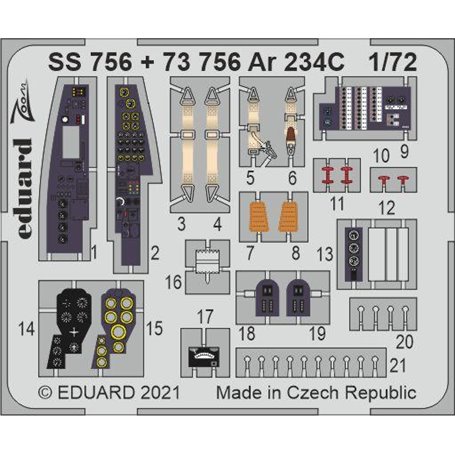 Eduard 1:72 Ar 234c