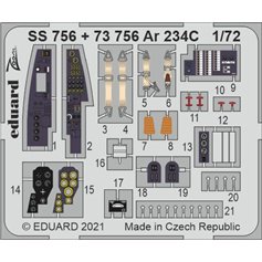 Eduard 1:72 Arado Ar-234C dla Hobby 2000 / Dragon