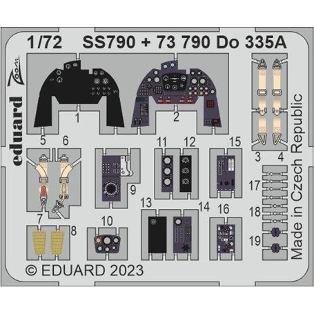 Eduard 1:72 Do 335a