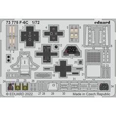 Eduard 1:72 F-6C dla Arma Hobby