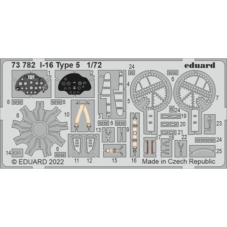 Eduard 1:72 I-16 Type 5