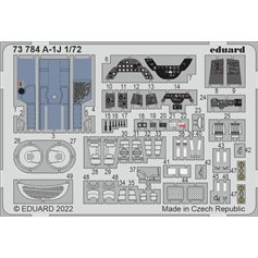 Eduard 1:72 A-1J dla Hobby 2000 / Hasegawa