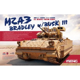 Meng 1:35 M2A3 BRADLEY W/BUSK III U.S. INFANTRY FIGHTING VEHICLE
