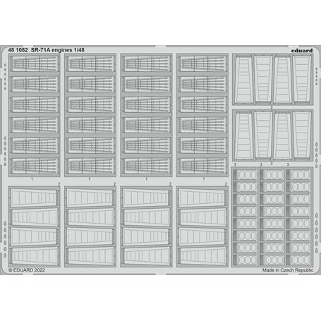 Eduard 1:48 Sr-71a Engines