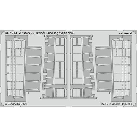 Eduard 1:48 Z-126/226 Tren�r Landing Flaps