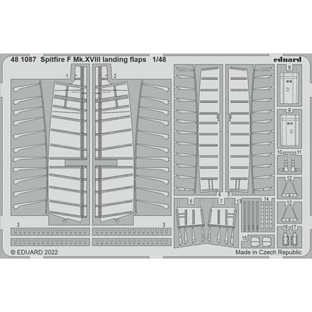 Eduard 1:48 Spitfire F Mk.Xviii Landing Flaps