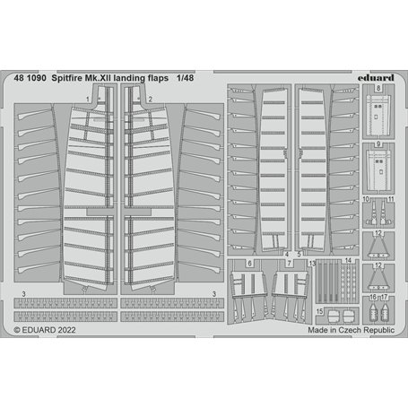 Eduard 1:48 Spitfire Mk.Xii Landing Flaps