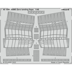 Eduard 1:48 A6m3 Zero Landing Flaps