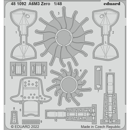 Eduard 1:48 A6m3 Zero