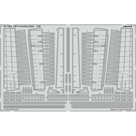 Eduard 1:48 Klapy do F4F-4 dla Eduard