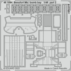 Eduard 1:48 Komora bombowa do Beaufort Mk.I dla ICM