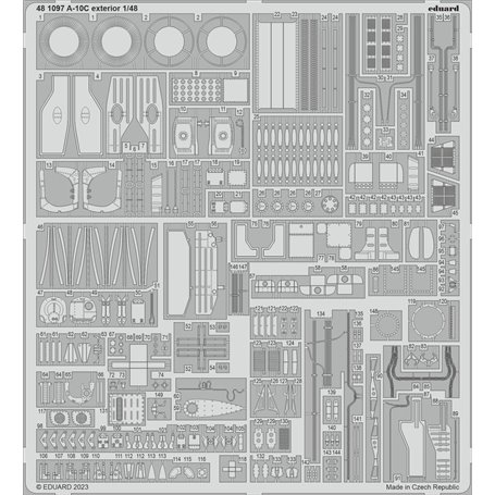 Eduard 1:48 Elementy zewnętrzne do A-10C