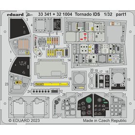 Eduard 1:32 Elementy wnętrza do Tornado IDS dla