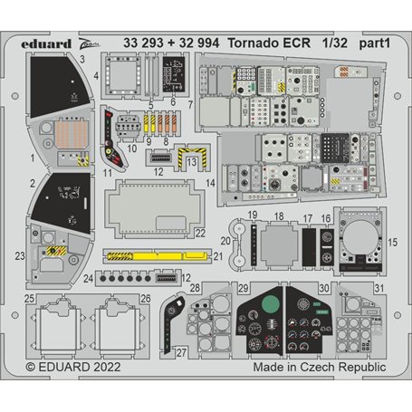 Eduard 1:32 Tornado Ecr Interior