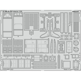 Eduard 1:32 Elementy wnętrza do B-25H dla HKM