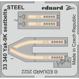 Eduard 1:32 Yak-9k Seatbelts Steel