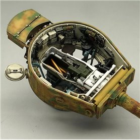 Amusing 35A051 Tiger (P) 003 Sd.Kfz. 181 Panzerkampfwagen VI(P) w/Zimmerit