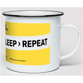 Heller 96503 Mug > Eat > Build > Sleep > Repeat