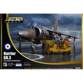 Kinetic GOLD 1:48 Harrier GR.3 - FALKLANDS 40TH ANNIVERSARY