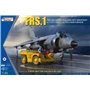 Kinetic 48138 FRS.1 Sea Harrier Falklands 40th Anniversary with a Royal Navy Tow Tractor