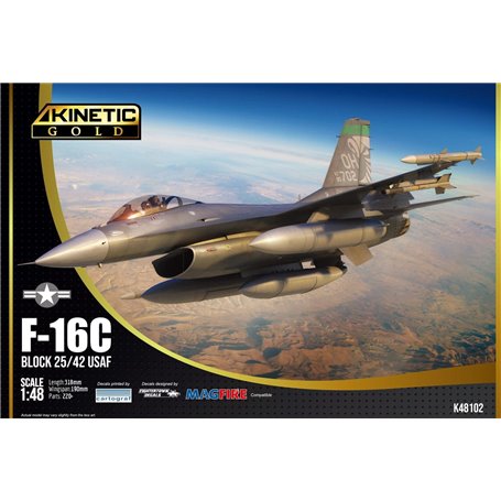 Kinetic 48102 F-16C Block 25/42 USAF