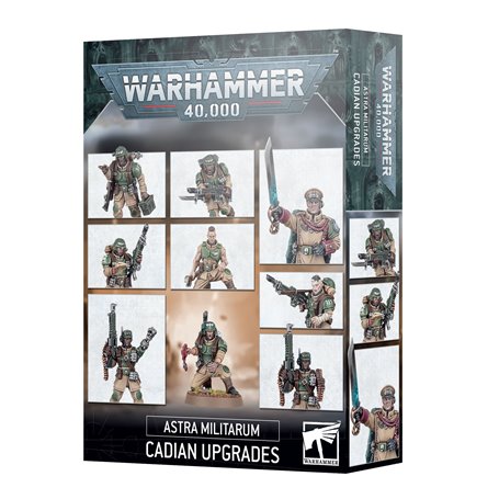 Warhammer 40000 ASTRA MILITARUM: Cadian Upgrades