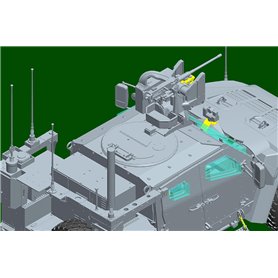 I LOVE KIT 1:35 M1278A1 Heavy Guns Carrier Modification W/M153 CROWS