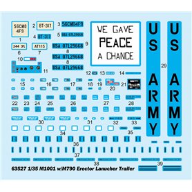I LOVE KIT 1:35 M1001 W/M790 ERECTOR LAUNCHER TRAILER