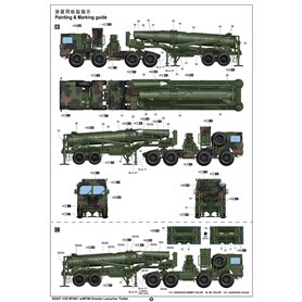 I LOVE KIT 1:35 M1001 W/M790 ERECTOR LAUNCHER TRAILER