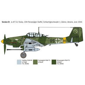 Italeri 1:72 Junkers Ju-87 G-2 Kannonenvogel