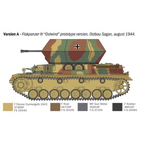Italeri 1:35 Flakpanzer IV Ostwind