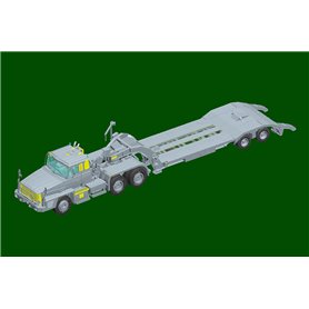Hobby Boss 1:35 Scammell Commander W/62 TONNE CRANE FRUEHAUF SEMI-TRAILER