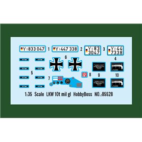 Hobby Boss 1:35 LKW 10T MIL GL