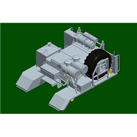 Trumpeter 1:35 BAZ-6403 W/ChMZAP-9990-071 TRAILER