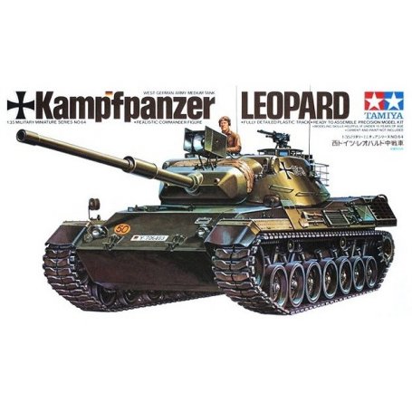 Tamiya 1:35 West Germany Leopard Tank