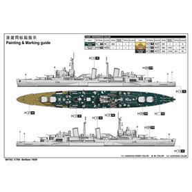 Trumpeter 1:700 HMS Belfast 1959